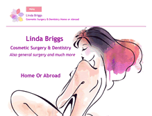 Tablet Screenshot of lindabriggs.co.uk